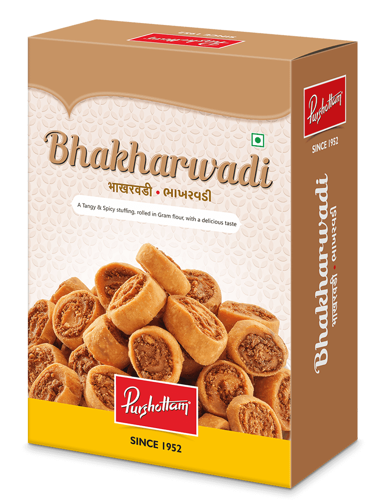Purshottam Sweets Bhakarwadi | Mini Maharashtrian Snack Roll | Authentic Spice-Stuffed Pinwheels
