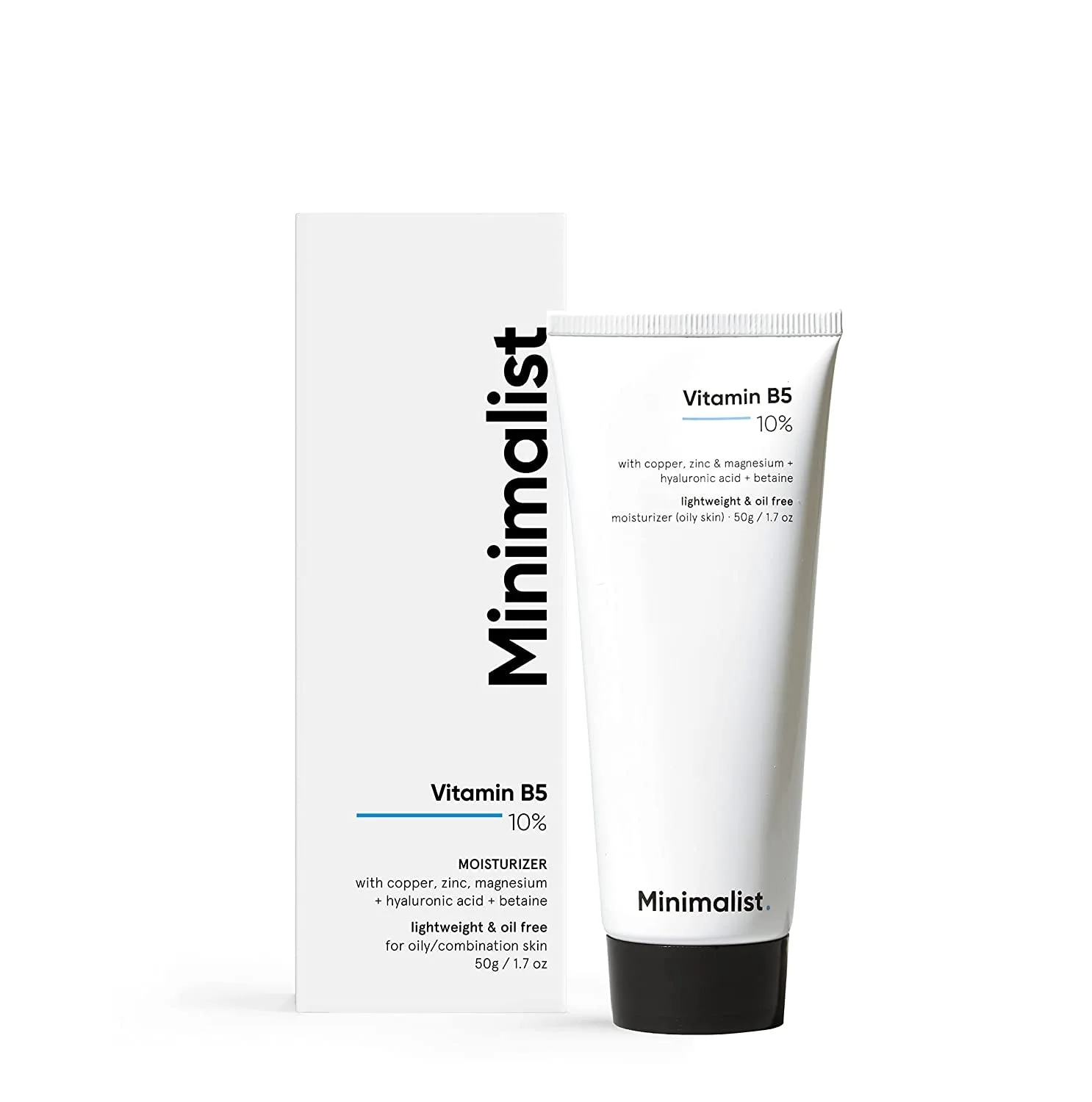 Minimalist 10 per Vitamin B5 Gel Face Moisturizer for Oily & Acne Prone Skin  Oil Free Minimalist 10% Vitamin B5 Gel Face Moisturizer for Oily & Acne Prone Skin  Oil Free-Pack Size-50g