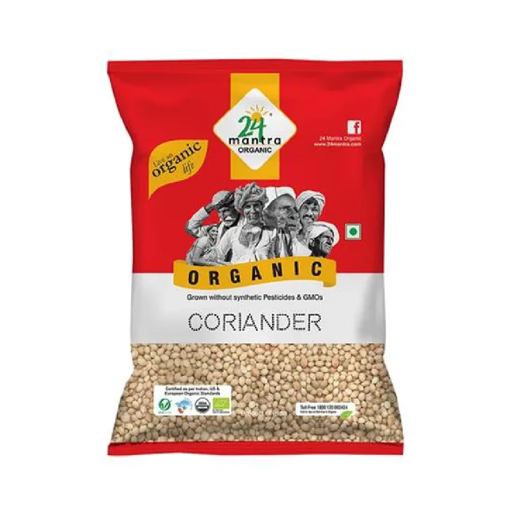 24 Mantra Organic Coriander 24 Mantra Organic Coriander-Pack Size-100 g