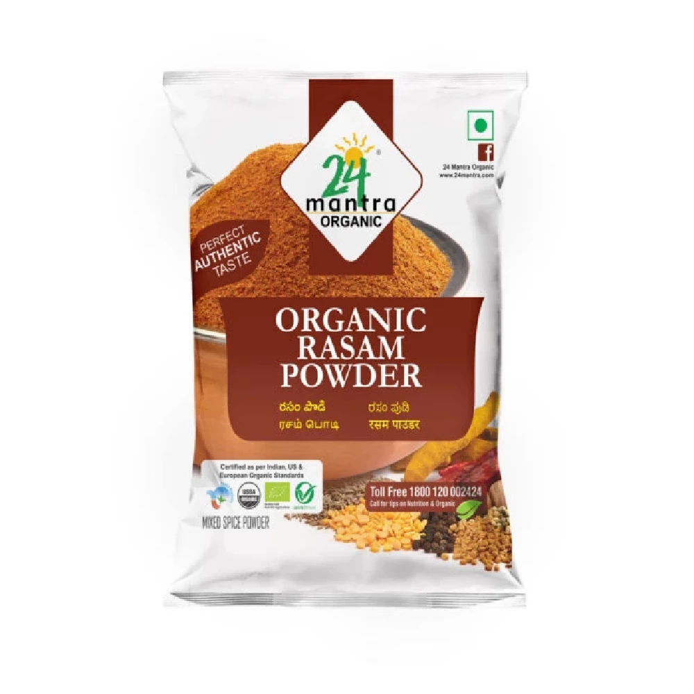 24 Mantra Organic Rasam Powder 24 Mantra Organic Rasam Powder-Pack Size-100 g