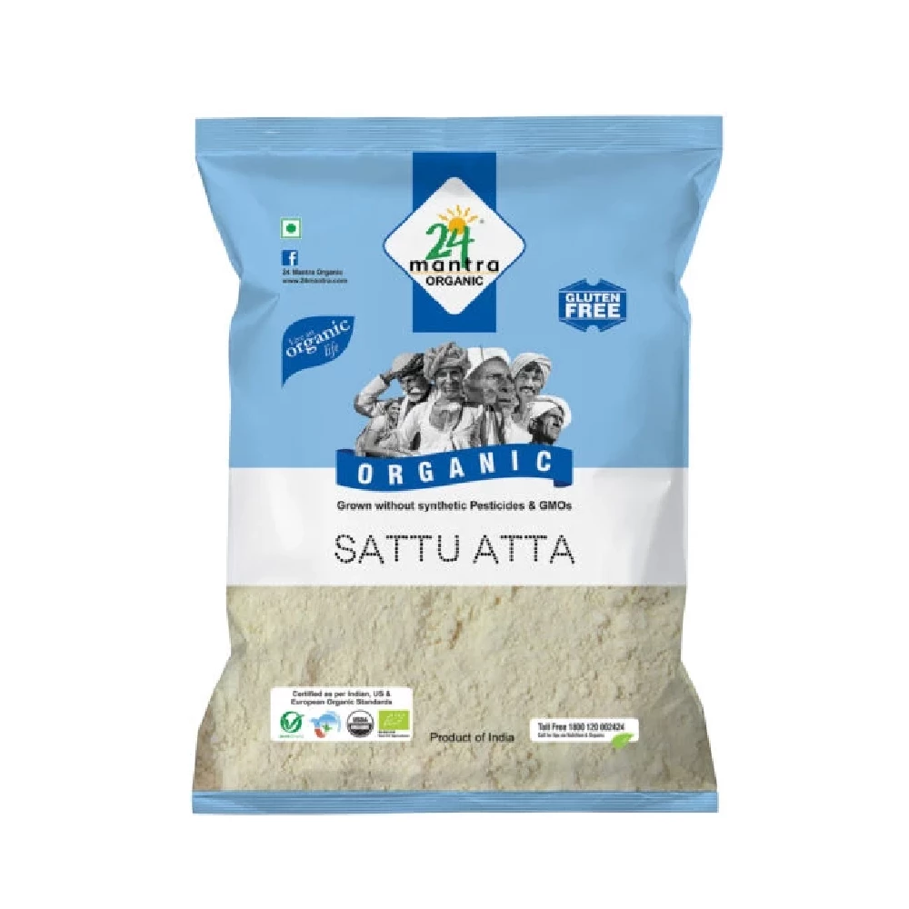 24 Mantra Organic Sattu Atta