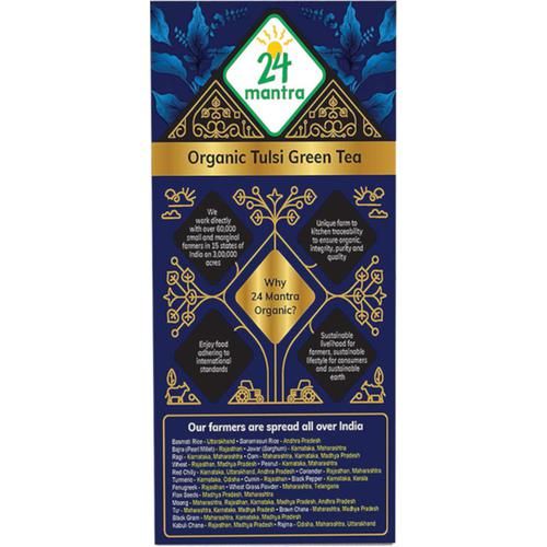24 Mantra Organic Tulsi Green Tea - Image 3