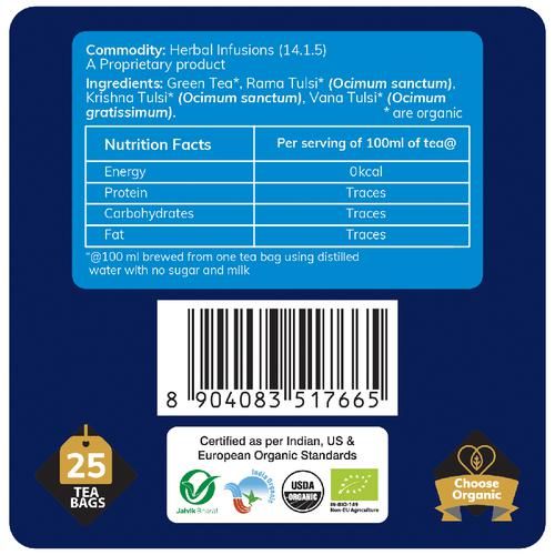24 Mantra Organic Tulsi Green Tea - Image 4