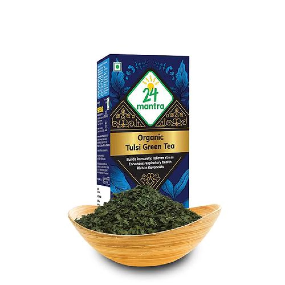 24 Mantra Organic Tulsi Green Tea - Image 7