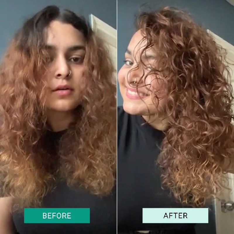 ARATA Advanced Curl Defining Cream All in One Leave-In Conditioner For Curl, Wavy & Frizzy Hair - Image 5