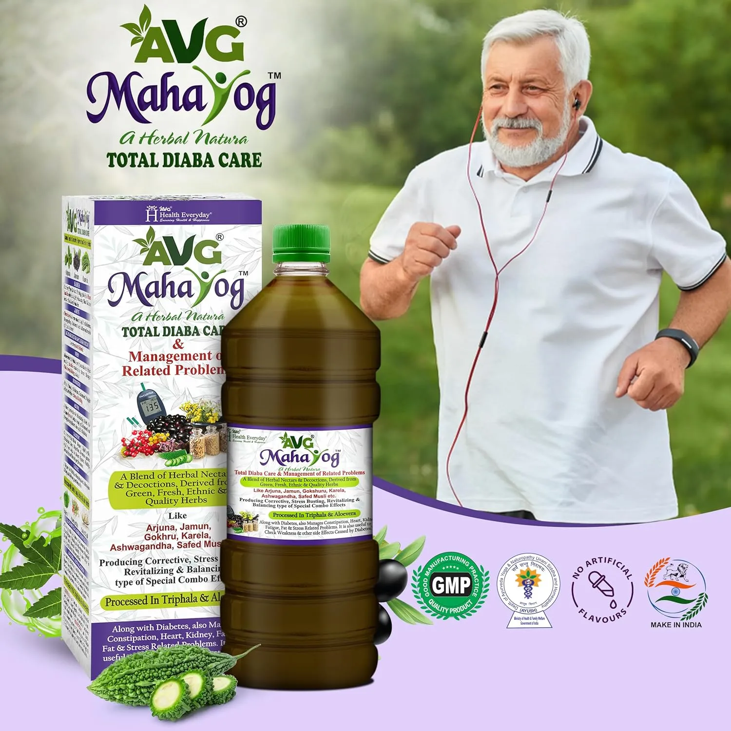 AVG Health Organics Mahayog, Vital Diaba Care Juice - Image 2
