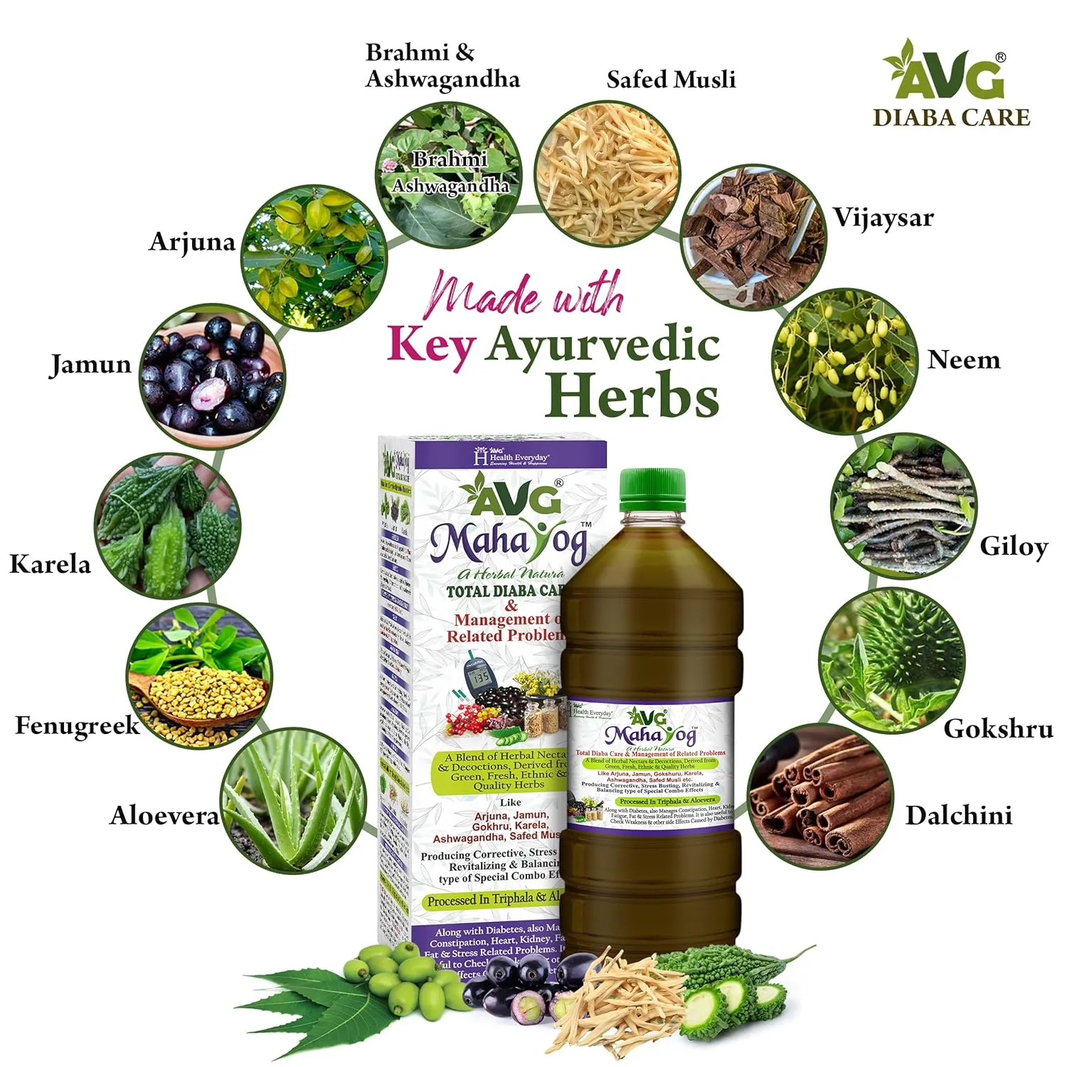 AVG Health Organics Mahayog, Vital Diaba Care Juice - Image 4