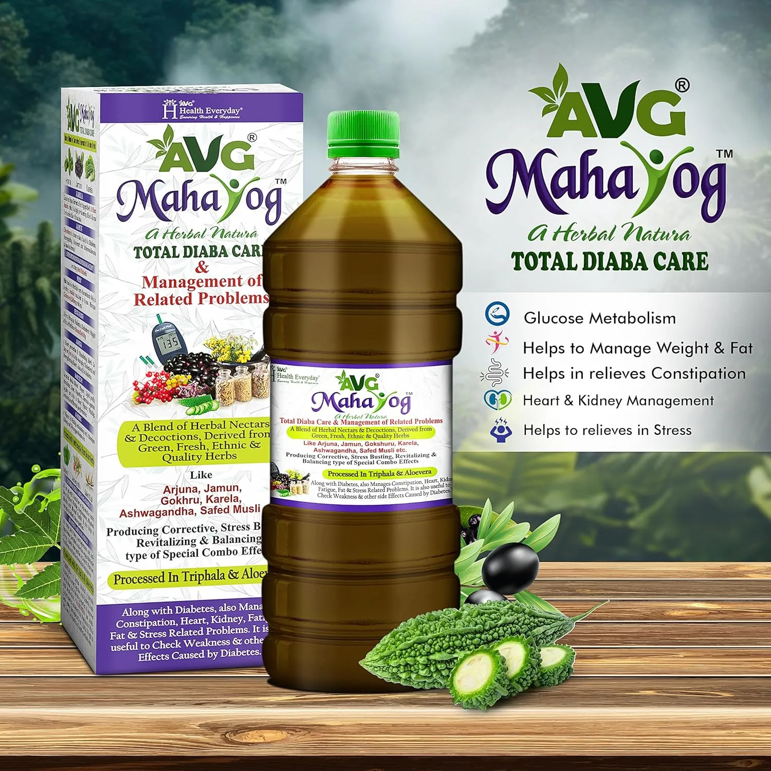 AVG Health Organics Mahayog, Vital Diaba Care Juice - Image 6