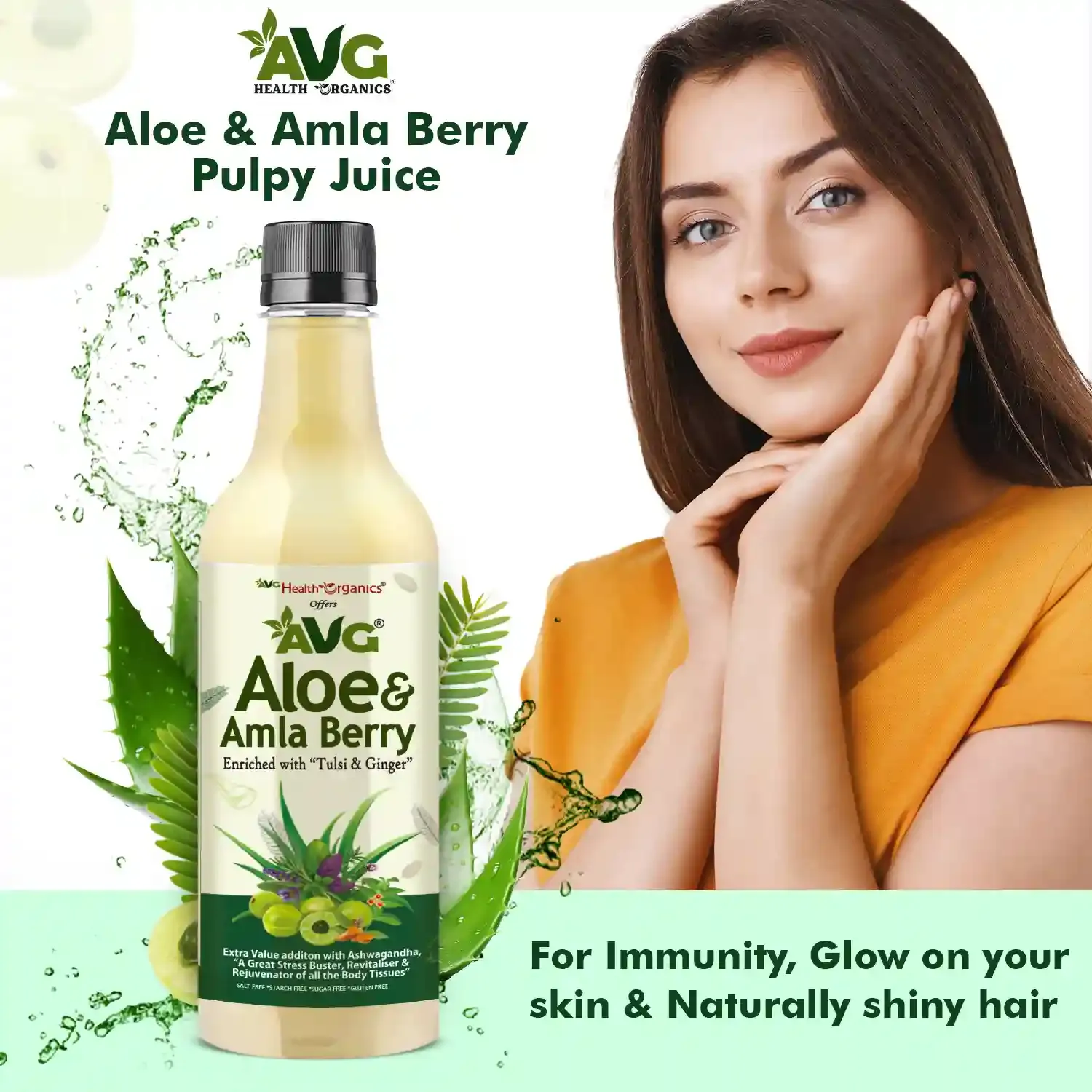 AVG Health Organics Aloe & Amla Berry - Image 3