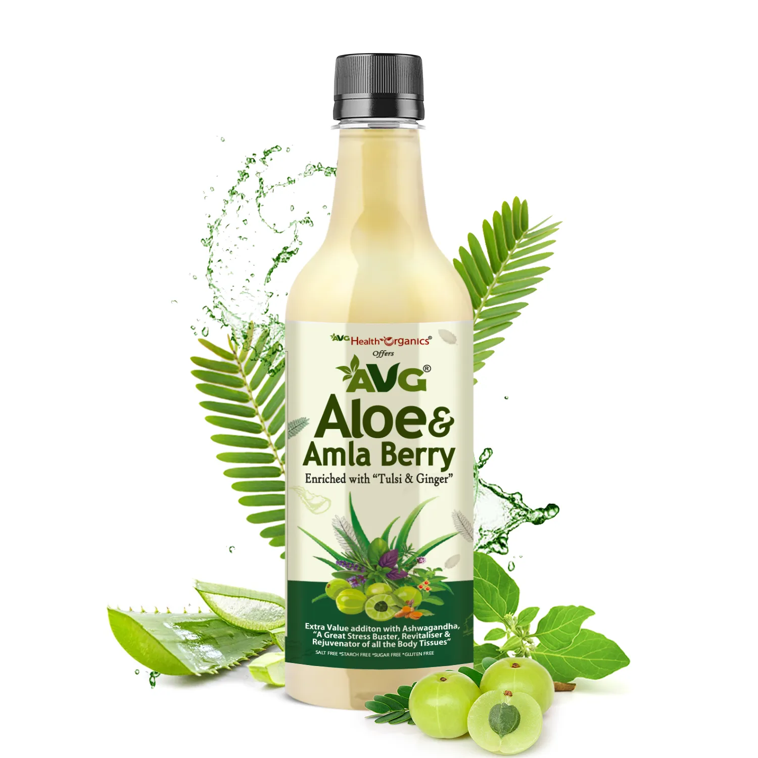 AVG Health Organics Aloe & Amla Berry