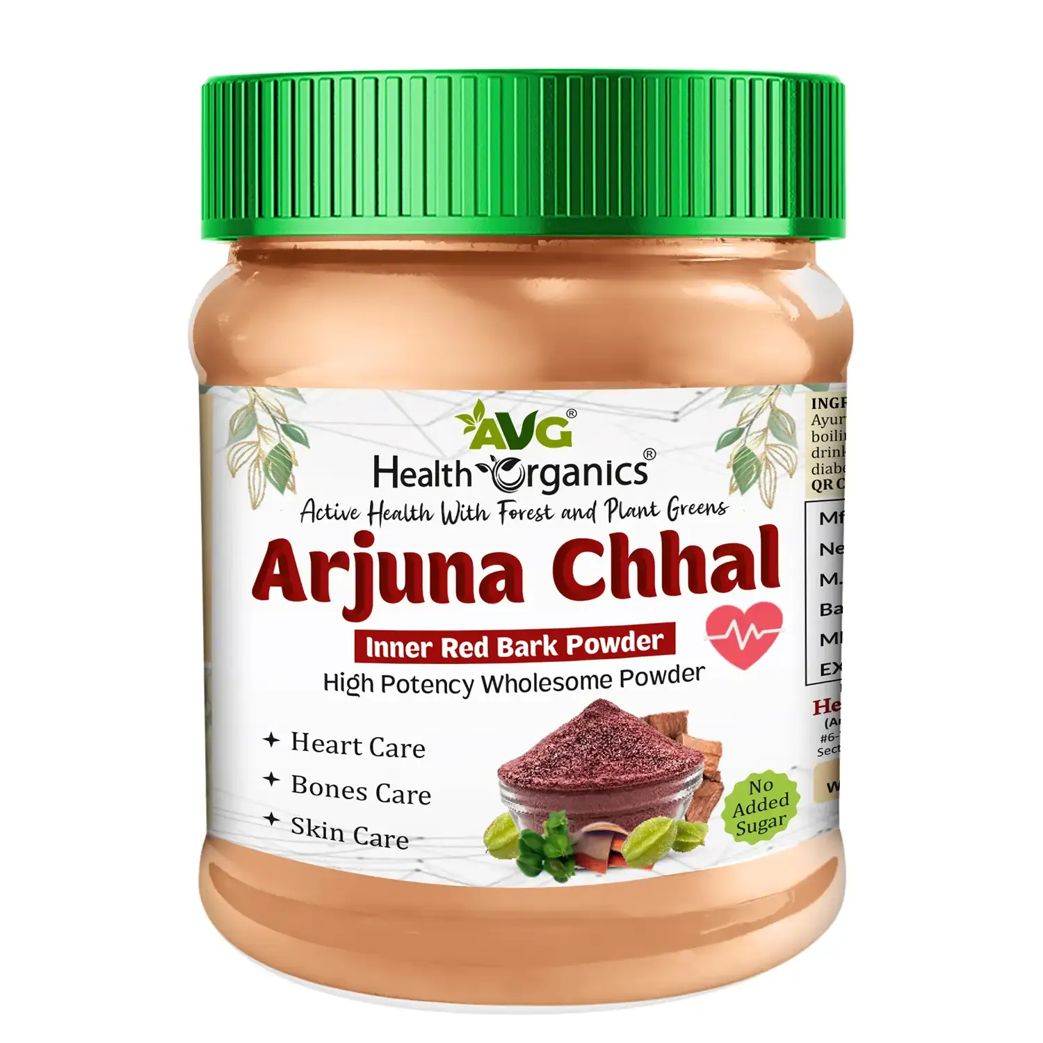 Avg Health Organics Arjuna Chhal Powder