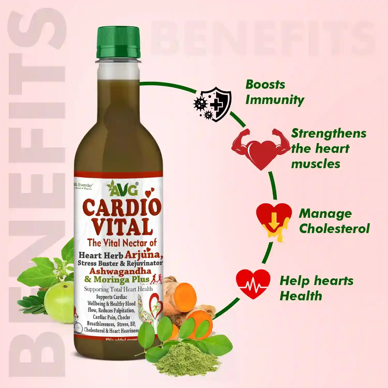 AVG Health Organics Cardio Vital - Image 2