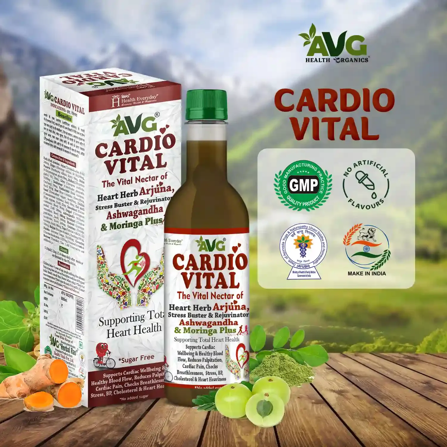 AVG Health Organics Cardio Vital - Image 4