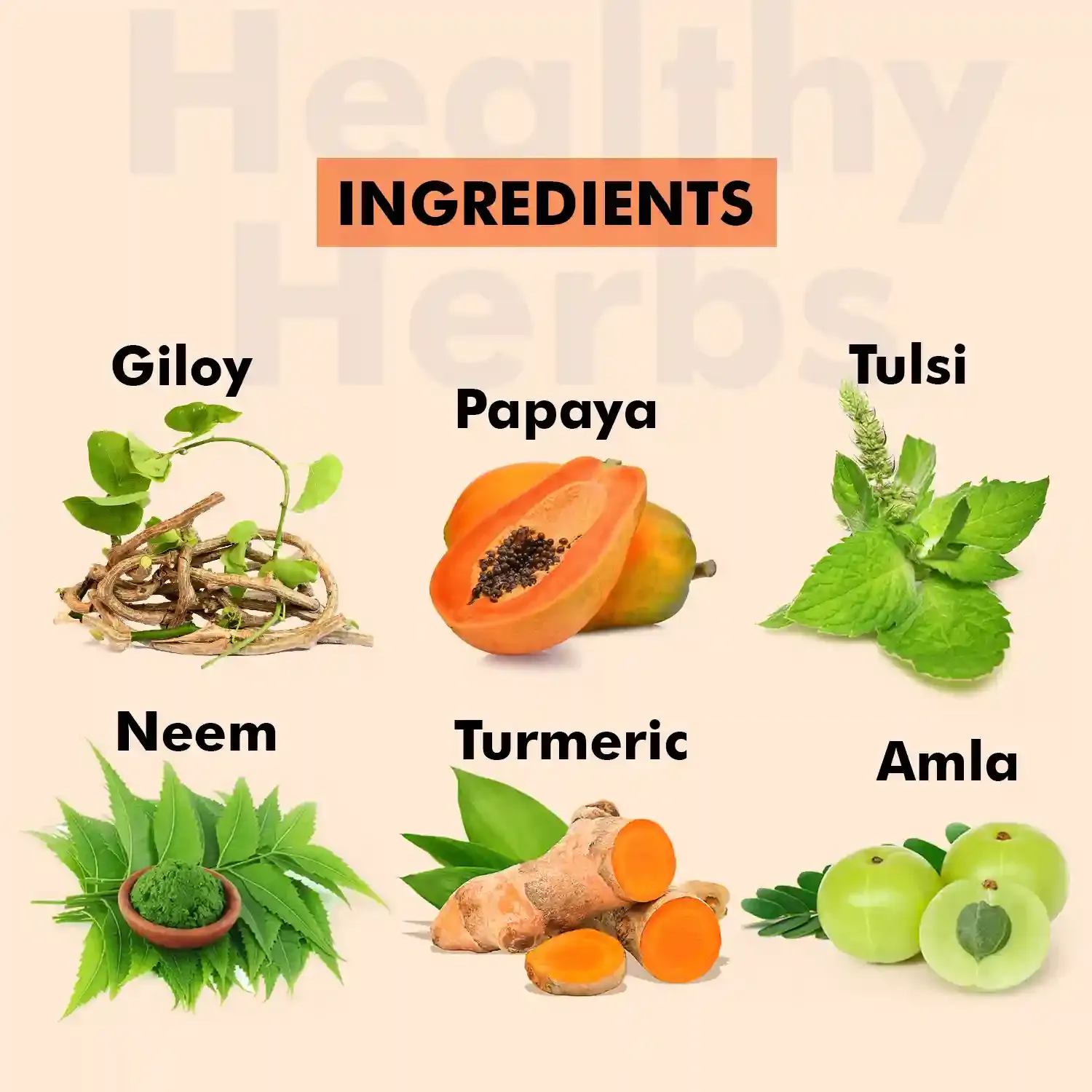 AVG Health Organics Giloy & Papaya Leaf Plus - Image 2