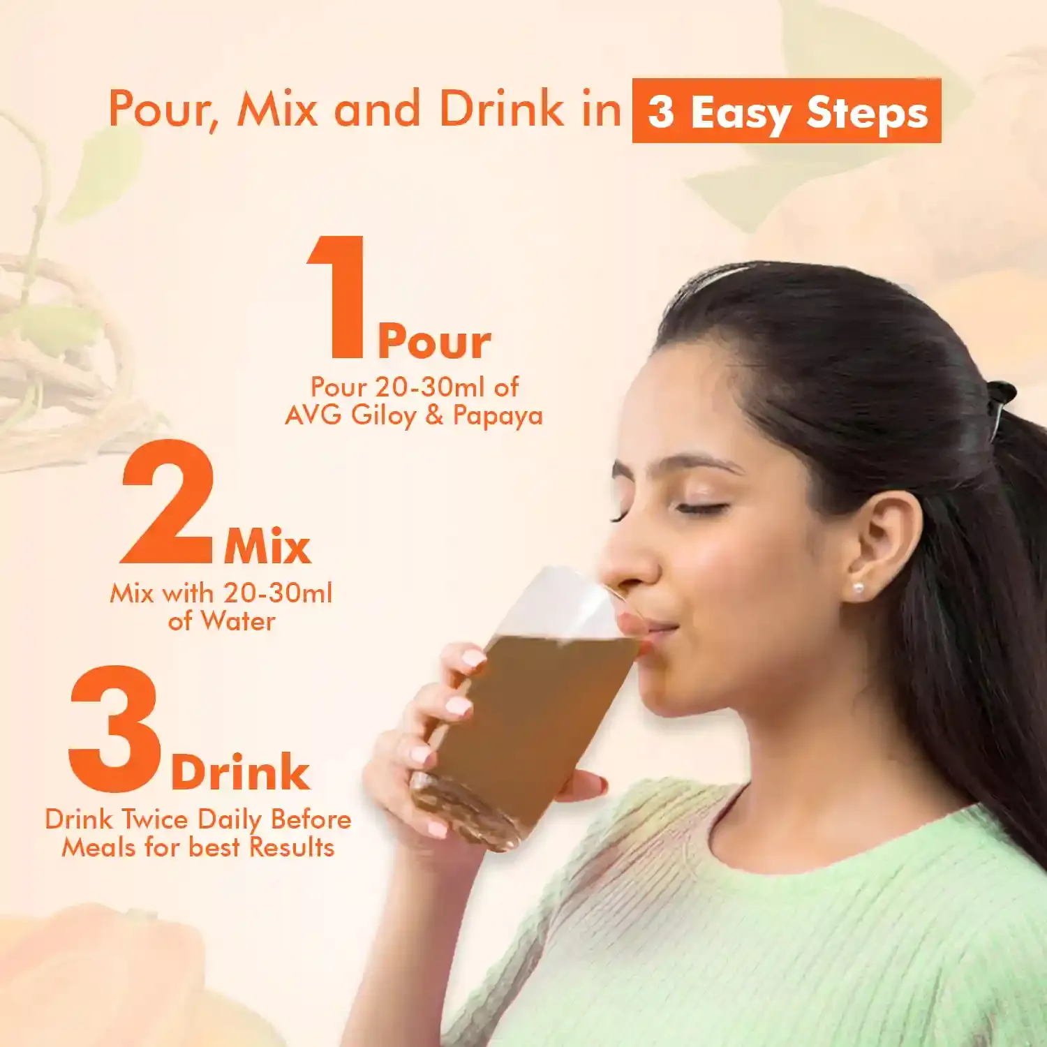 AVG Health Organics Giloy & Papaya Leaf Plus - Image 4