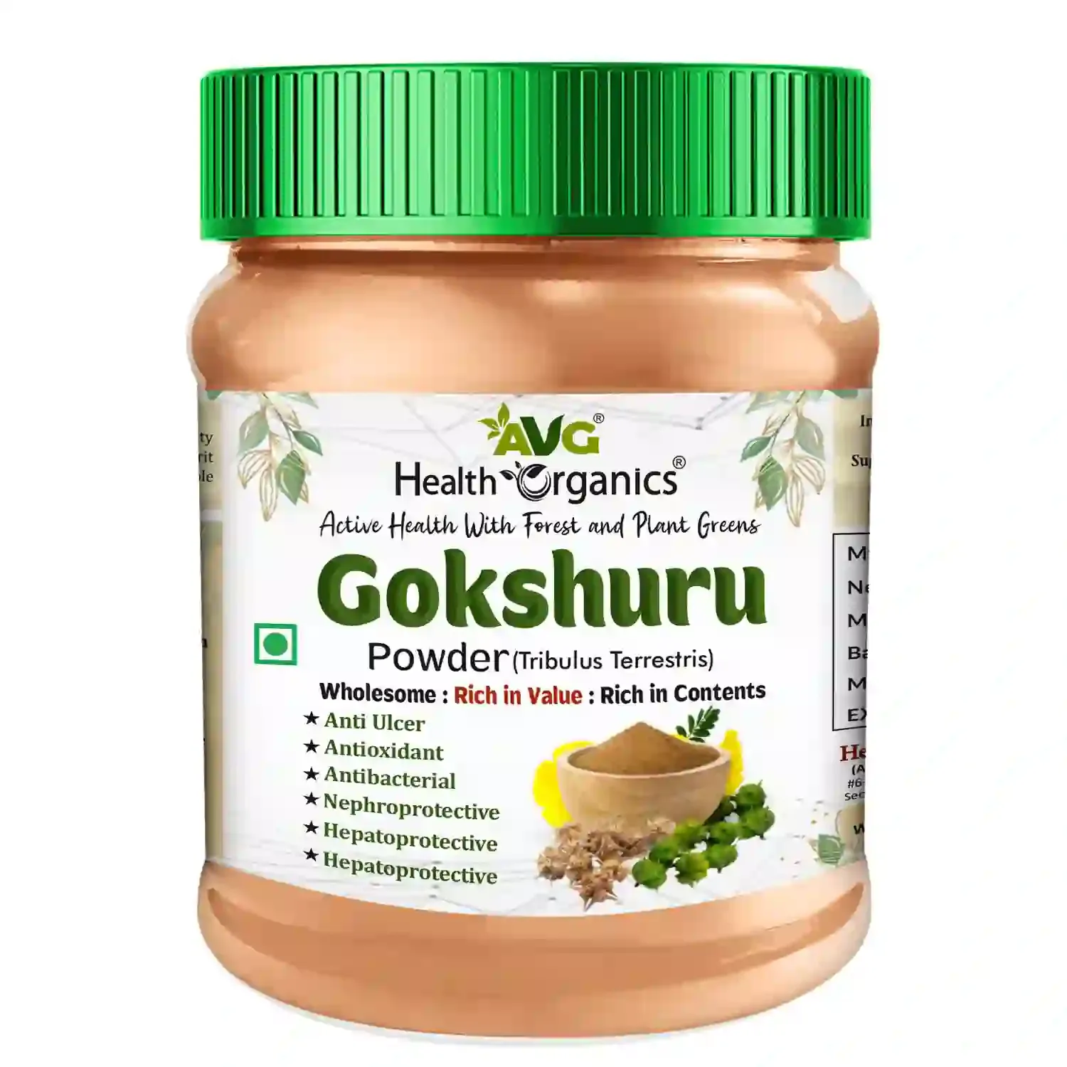 Avg Health Organics Gokhshru