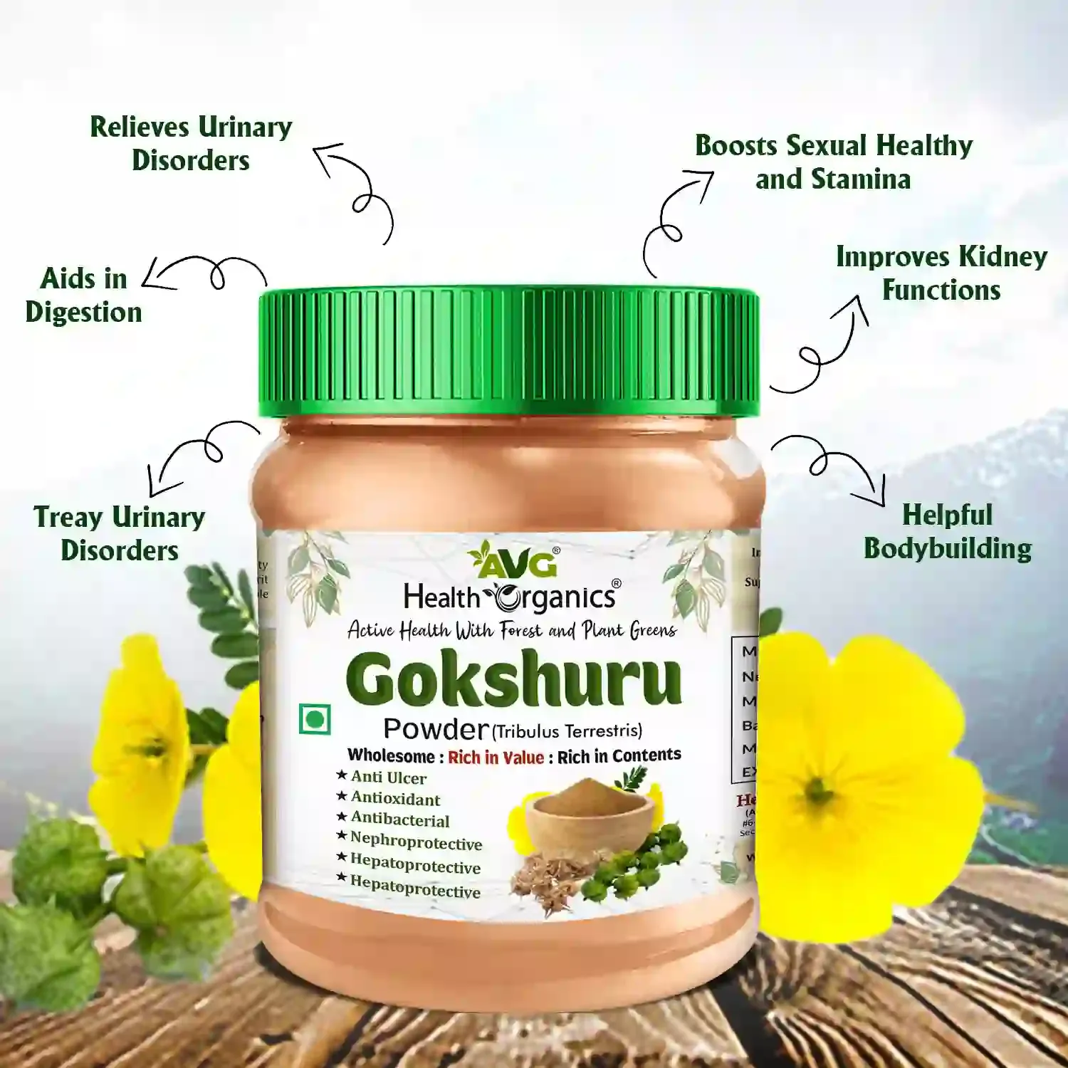 AVG Health Organics Gokhshru - Image 2