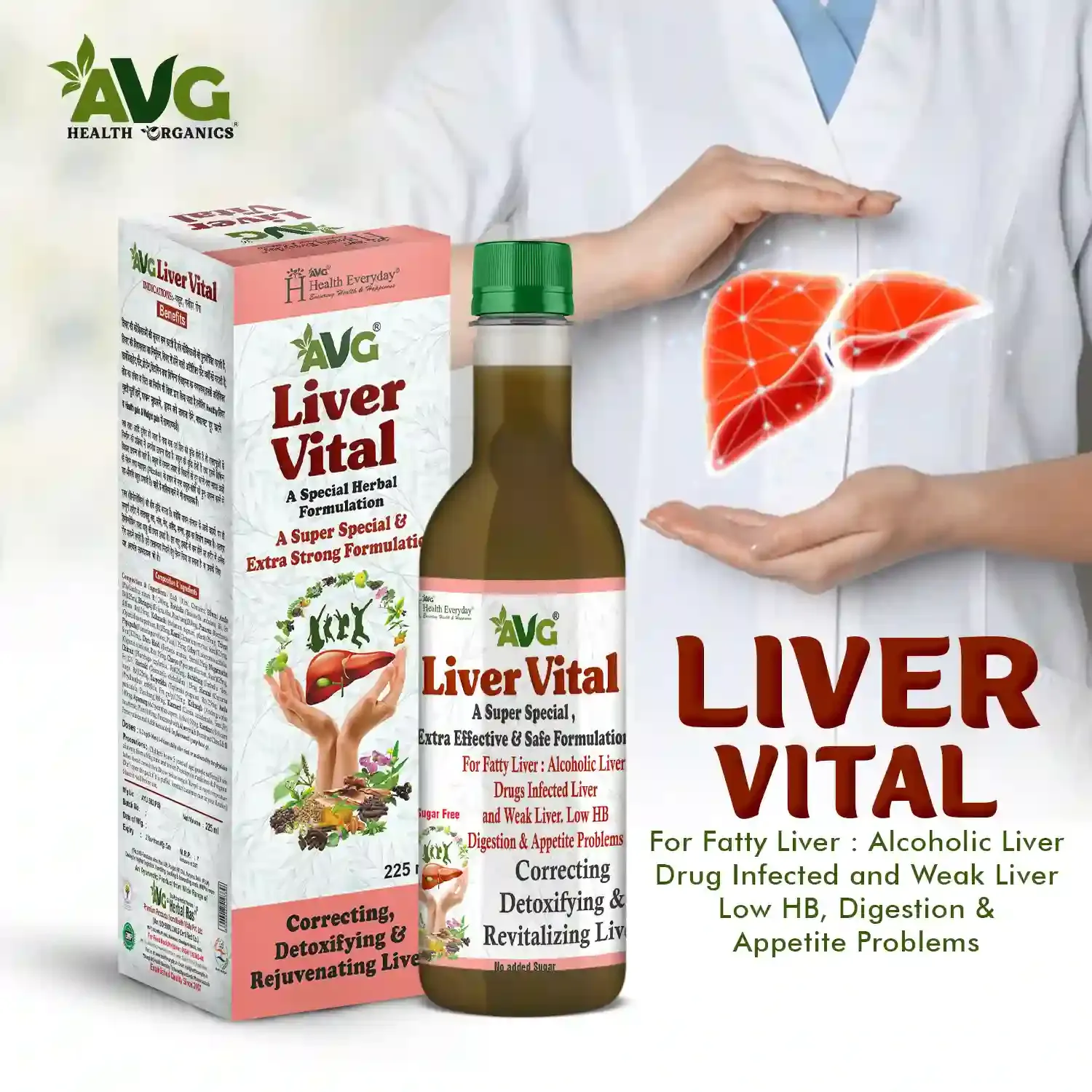 AVG Health Organics Liver Vital - Image 3