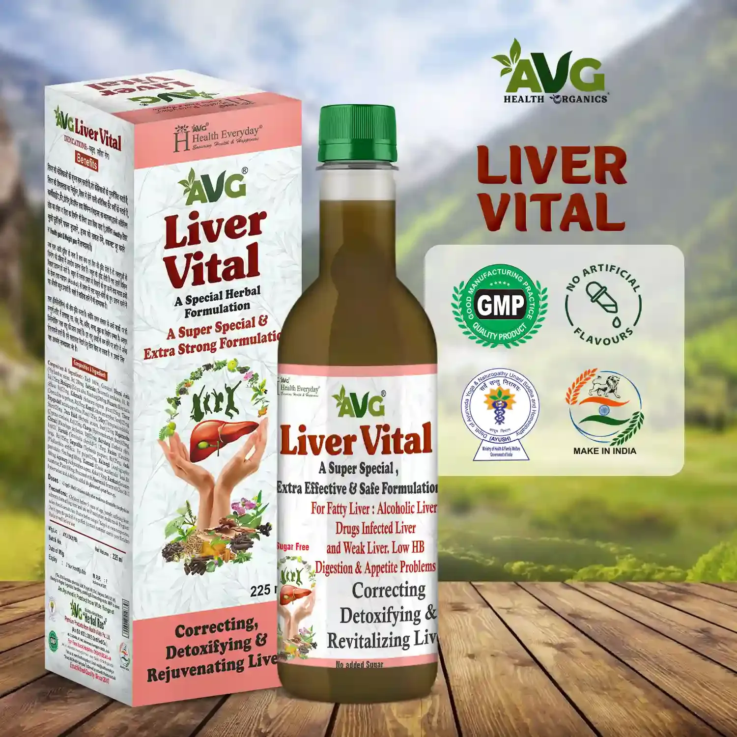 AVG Health Organics Liver Vital - Image 6