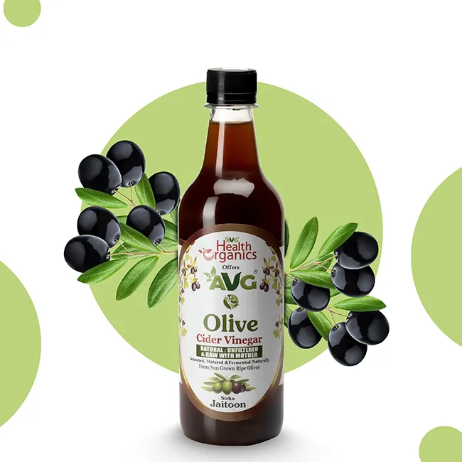Avg Health Organics Olive Cider Vinegar