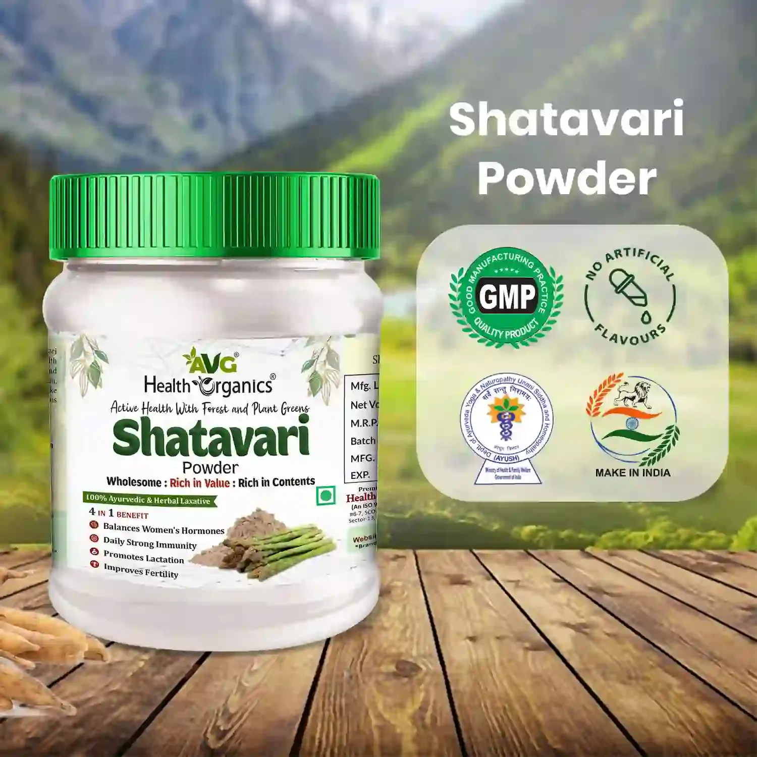 AVG Health Organics Shatavri powder - Image 6