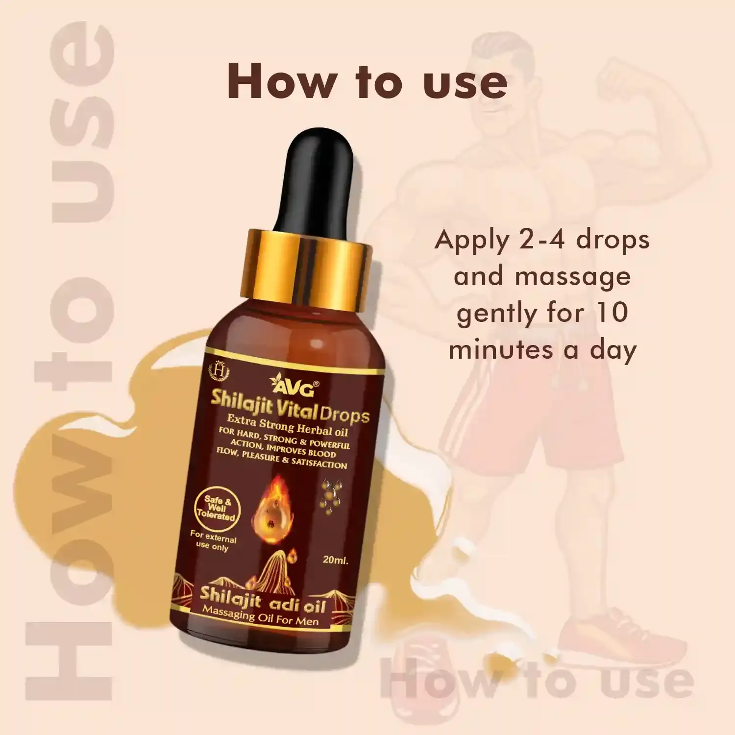 AVG Health Organics Sj Vital Drops Herbal Oil - Image 2