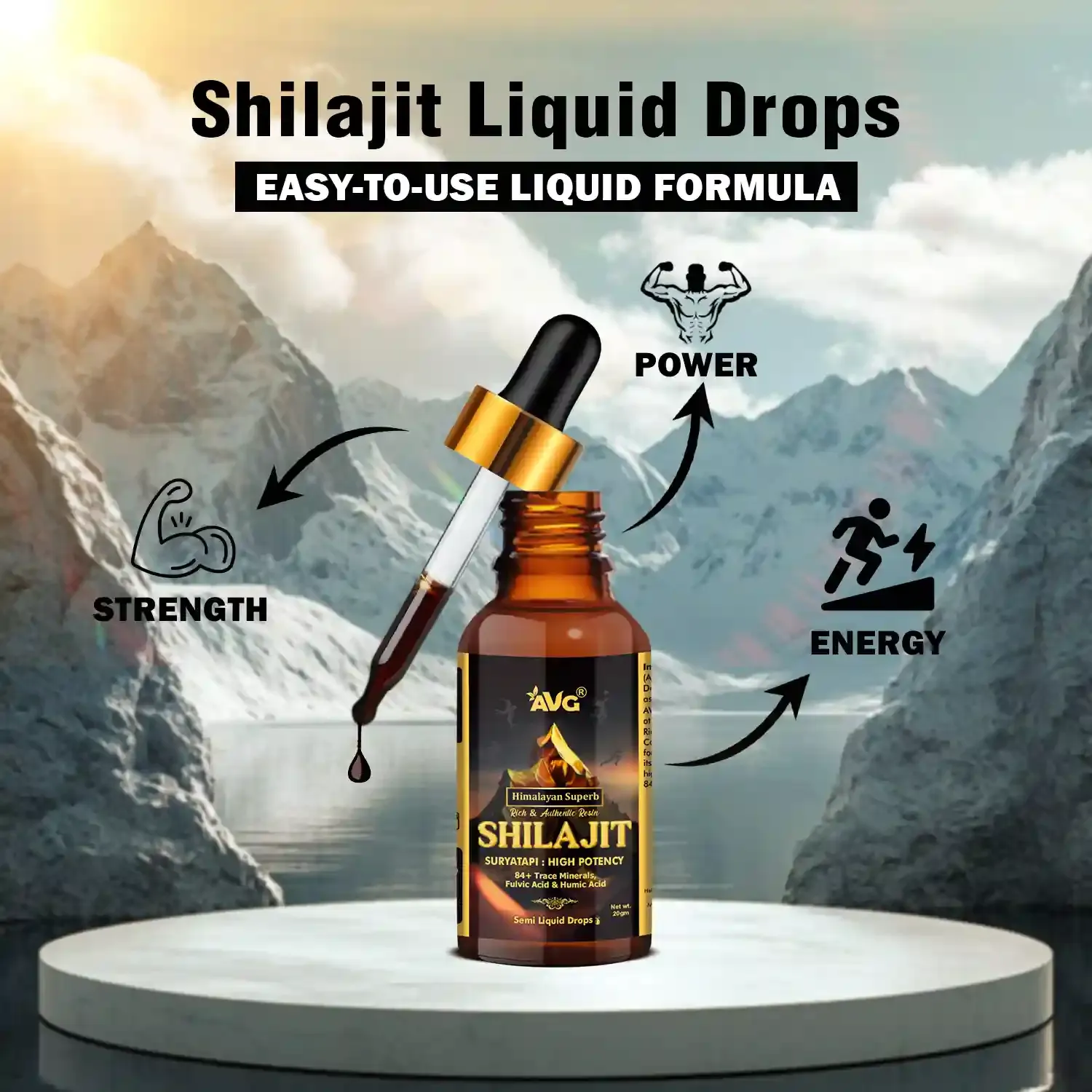 AVG Health Organics Sj Vital Drops Herbal Oil - Image 5