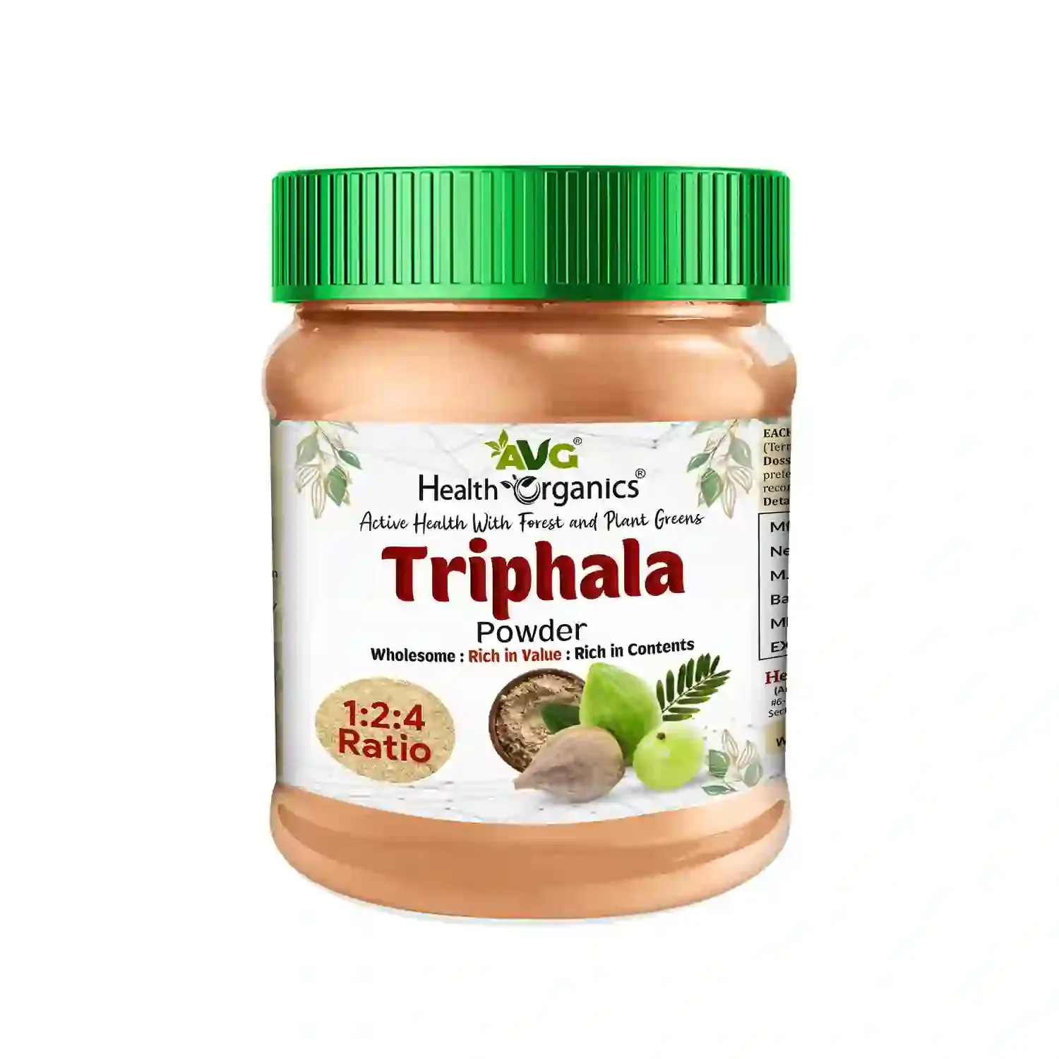 Avg Health Organics Triphala Powder