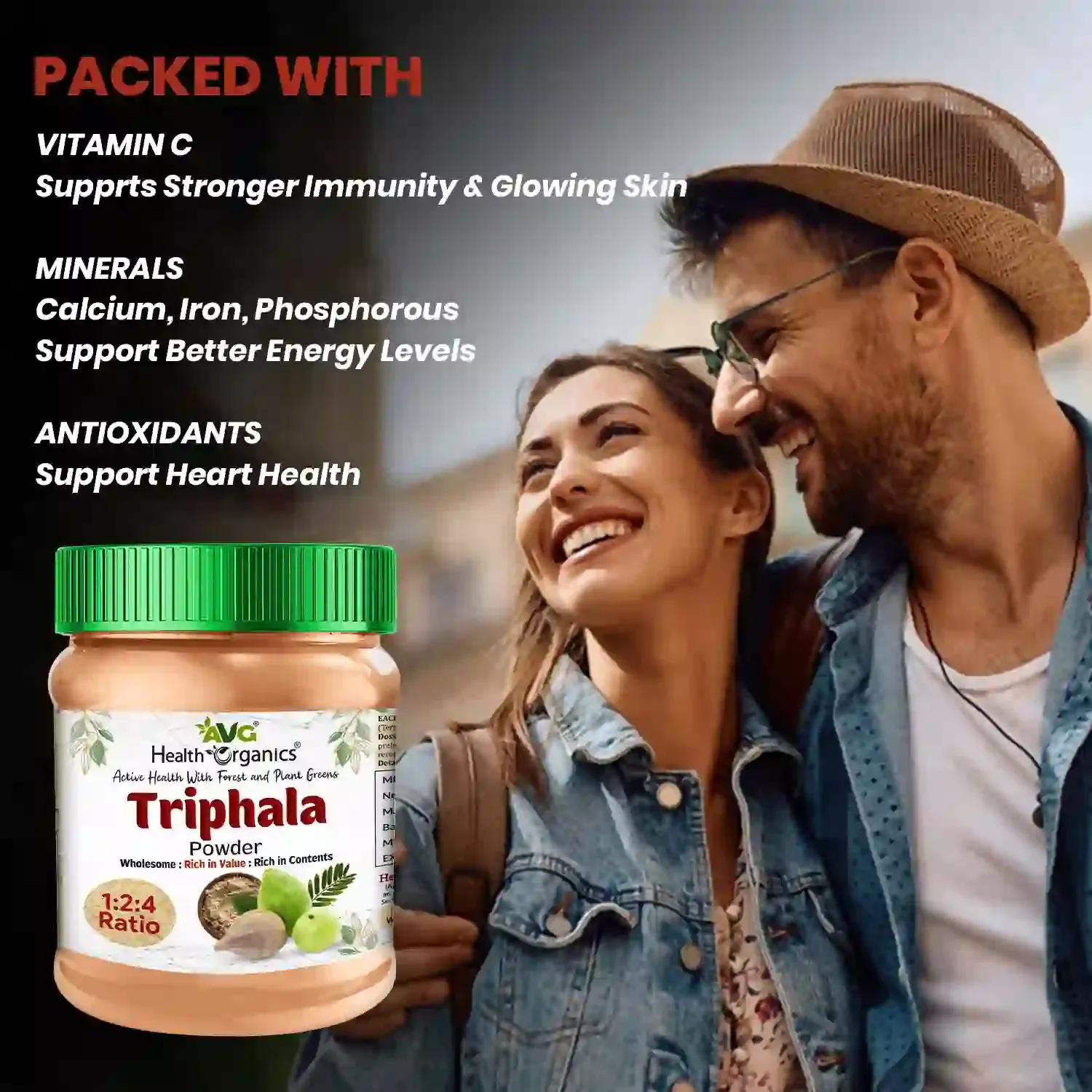 AVG Health Organics Triphala Powder - Image 4