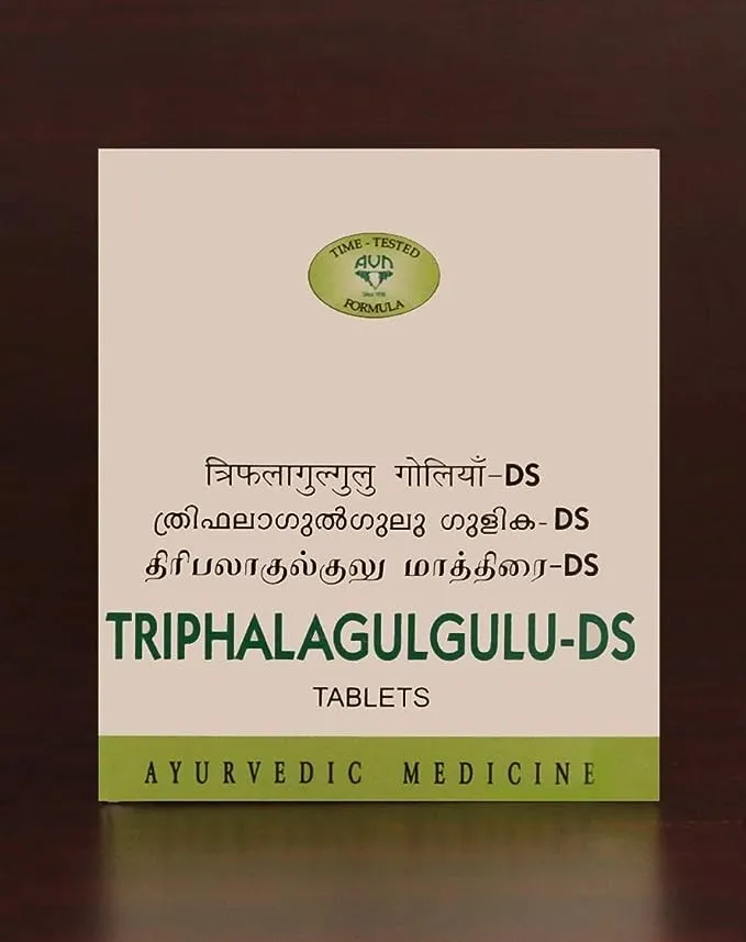 Avn Ayurveda Triphala Gulgulu Ds Tablets