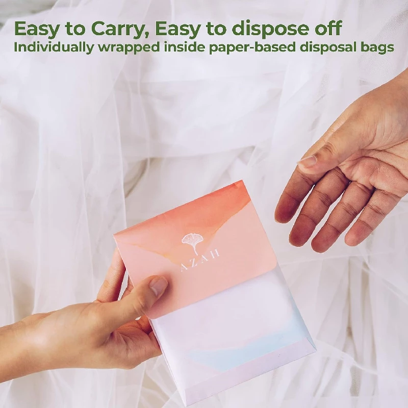 AZAH Cotton Sanitary Pads With Disposable Bag - Image 4