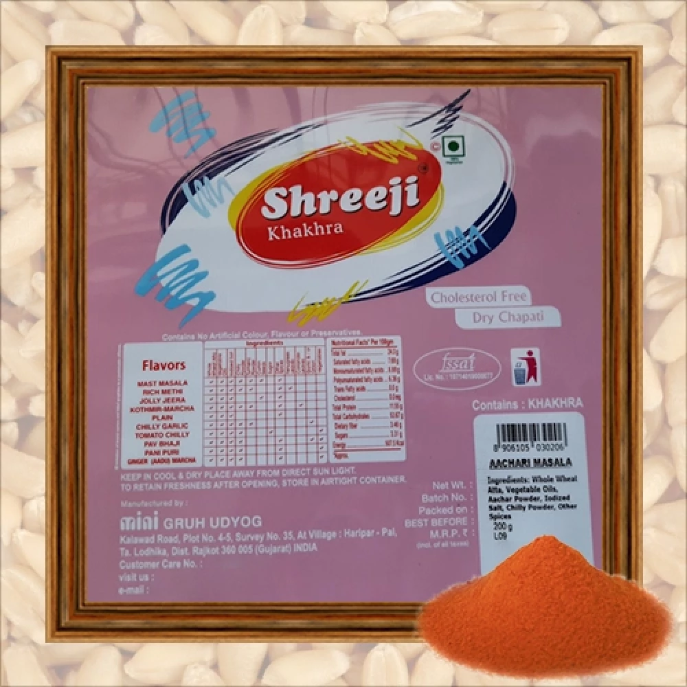 Aachari Masala Khakhra Aachari Masala Khakhra-Pack Size-400 g