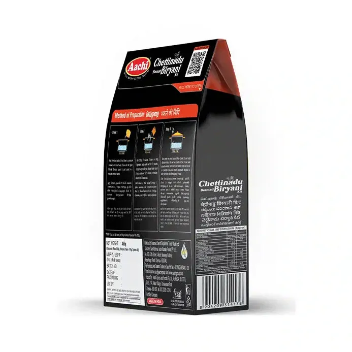 Aachi Chettinadu Basmati Biryani Kit - Image 2