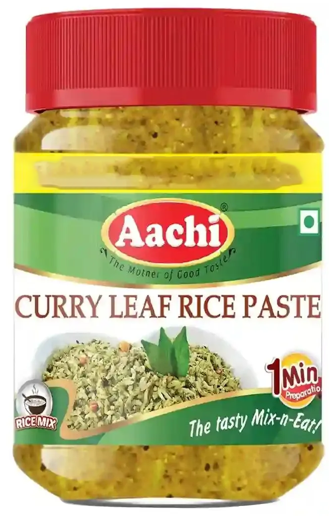 Aachi Curry Leaf Rice Paste Aachi Curry Leaf Rice Paste-Pack Size-200 g