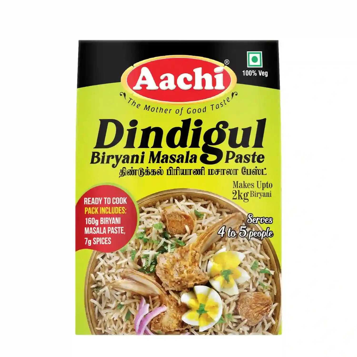 Aachi Dindigul Biryani Masala Paste Aachi Dindigul Biryani Masala Paste-Pack Size-167 g