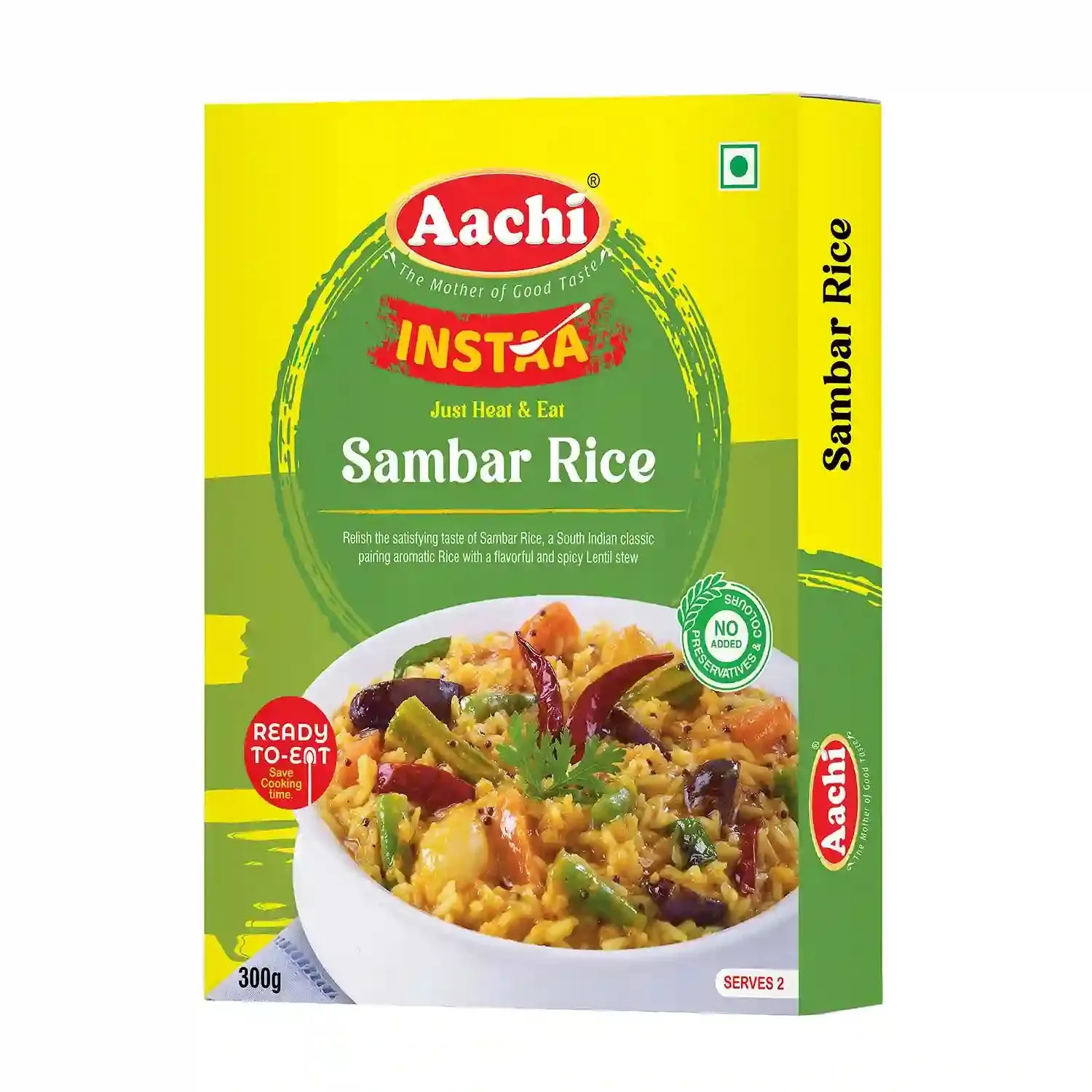 Aachi Instant Sambar Rice Aachi Instant Sambar Rice-Pack Size-300 g