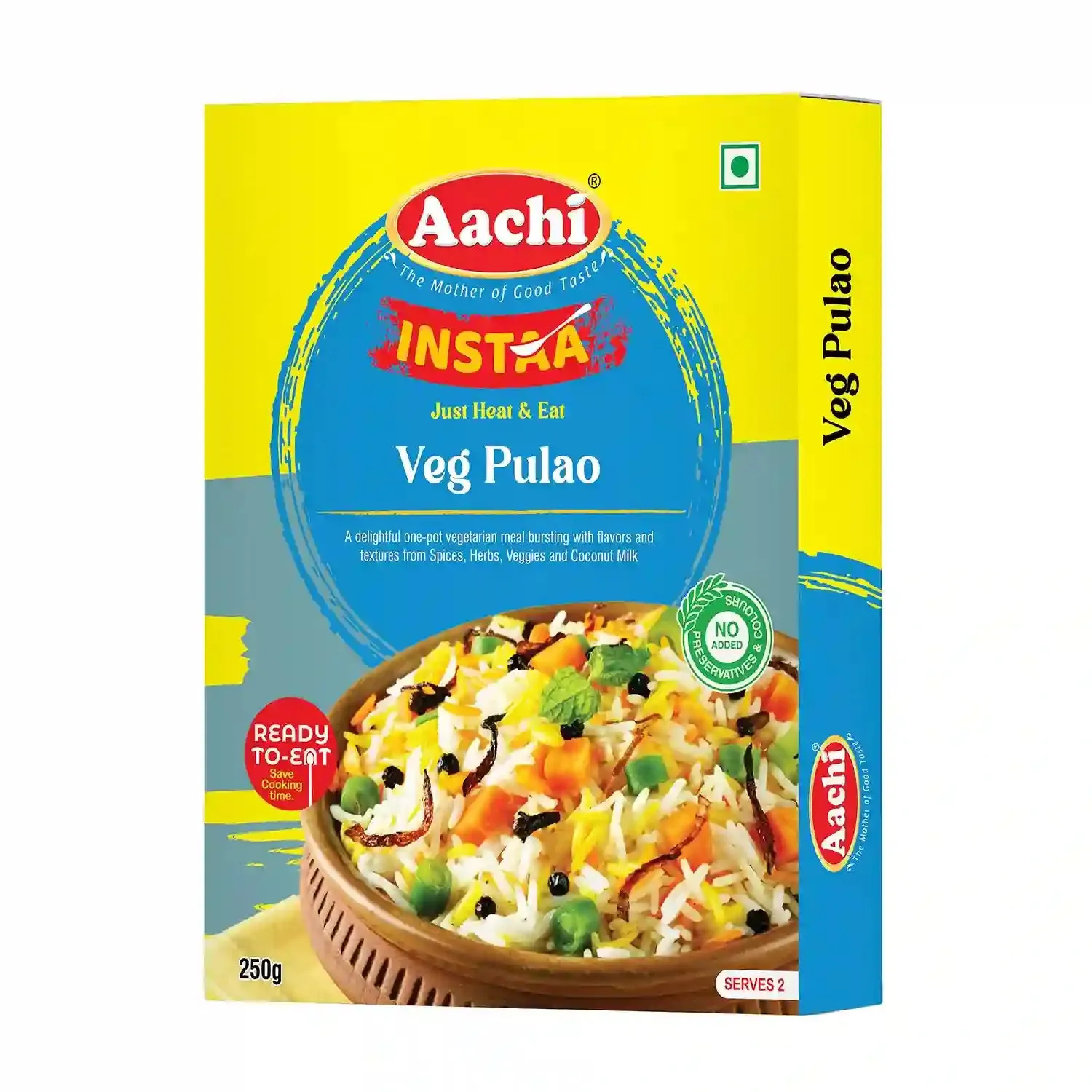 Aachi Instant Veg Pulao Aachi Instant Veg Pulao-Pack Size-250 g