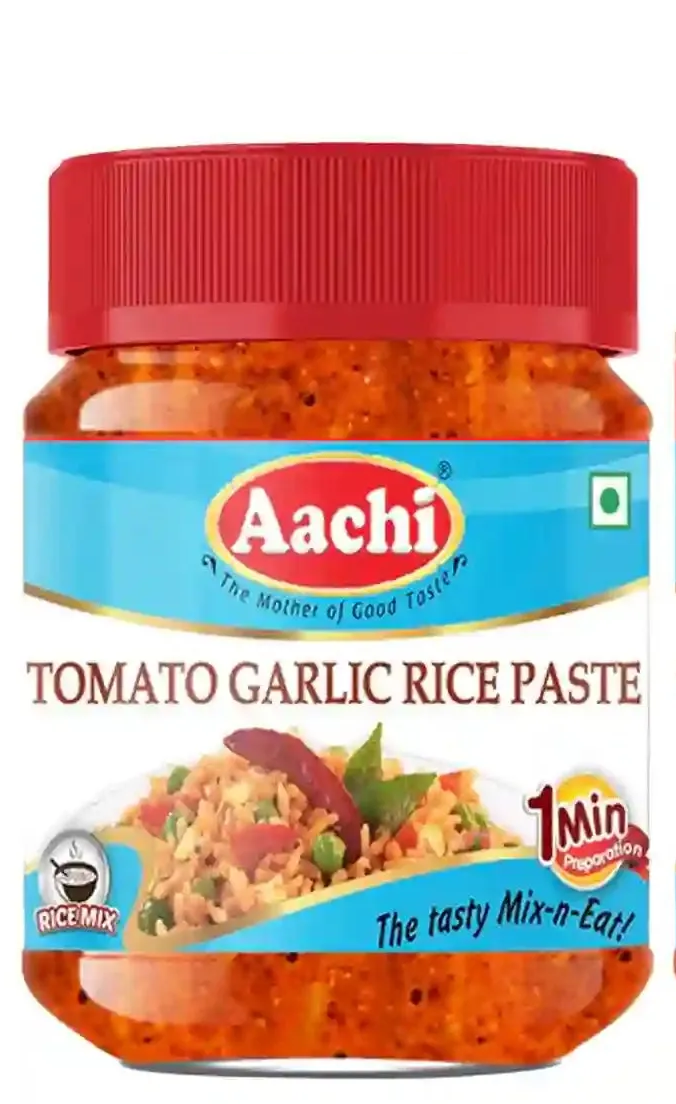 Aachi Tomato Garlic Rice Paste Aachi Tomato Garlic Rice Paste-Pack Size-200 g