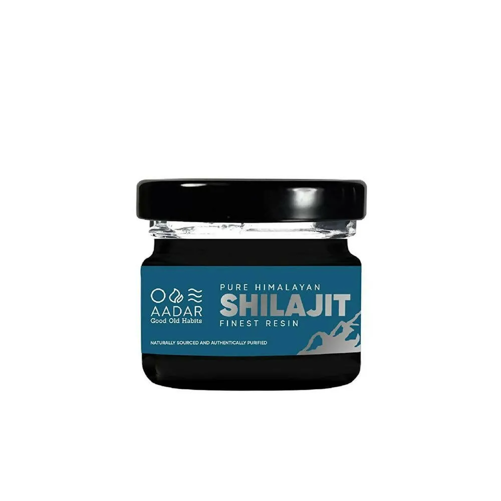 Aadar Ayurveda Pure Himalayan Shilajit Finest Resin