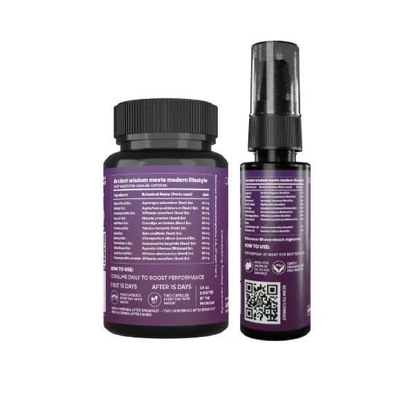 Aadar Performance Oil & Capsule Combo Pack (60 Capsules + 30 ml) - Image 5