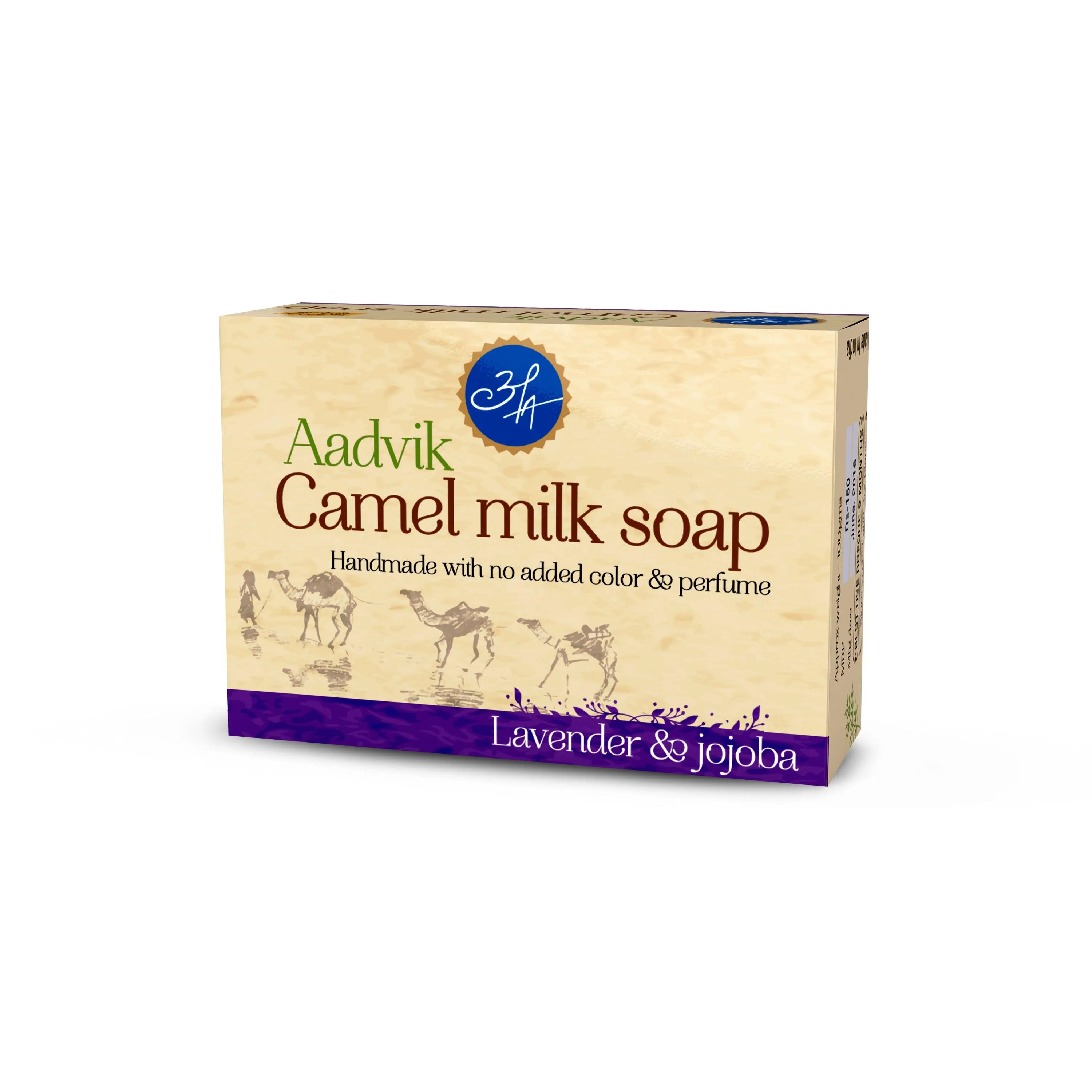 Aadvik Camel Milk Soap With Lavender & Jojoba Oil