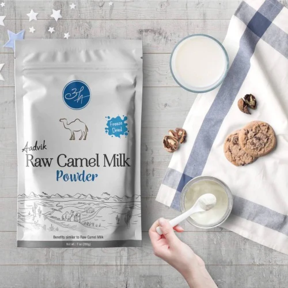 Aadvik Raw Camel Milk Powder (Freeze Dried) - Image 2