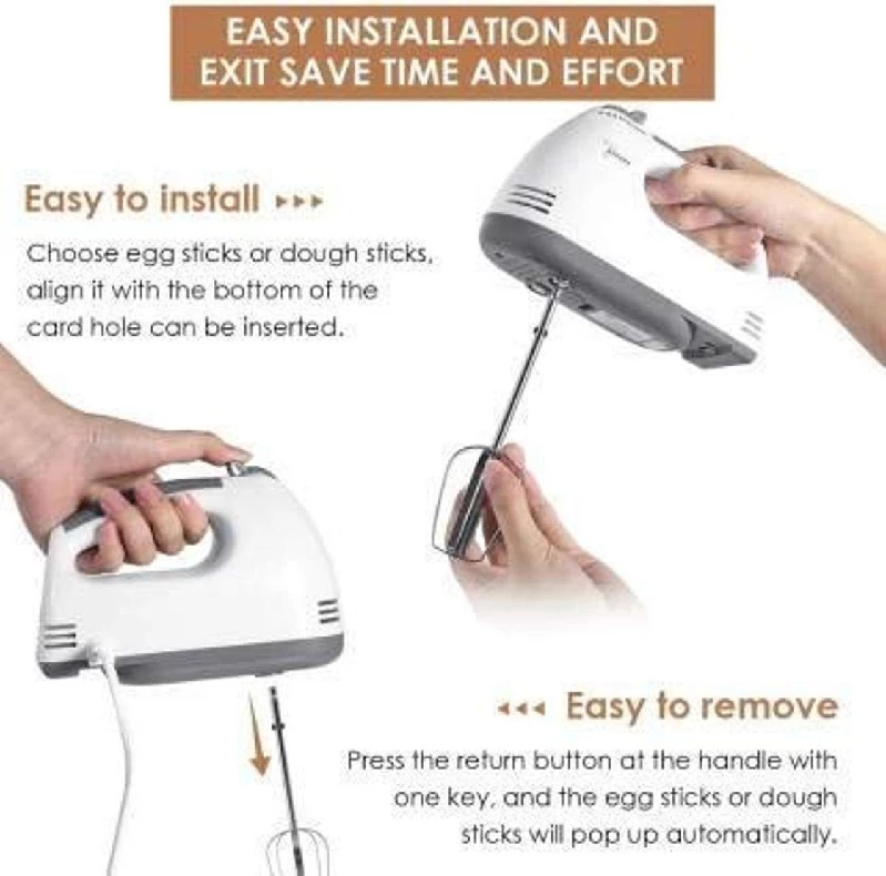 Aarana 260 Watts Electric Hand Mixer - Image 3