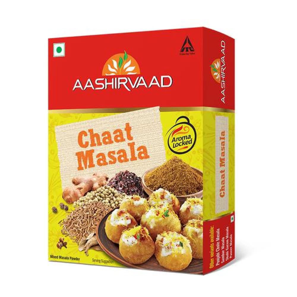 Aashirvaad Chaat Masala - Spice Blend For Papdi - Image 2