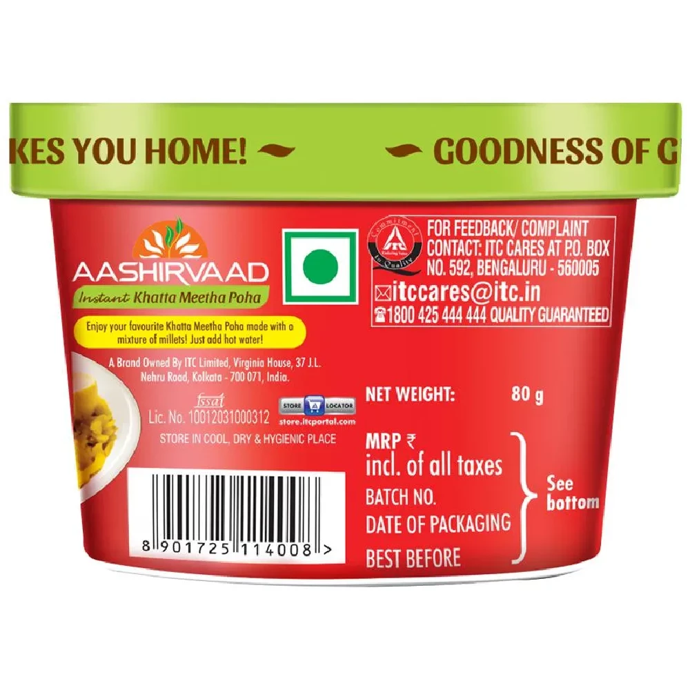 Aashirvaad Instant Khatta Meetha Poha - Healthy Breakfast - Image 3