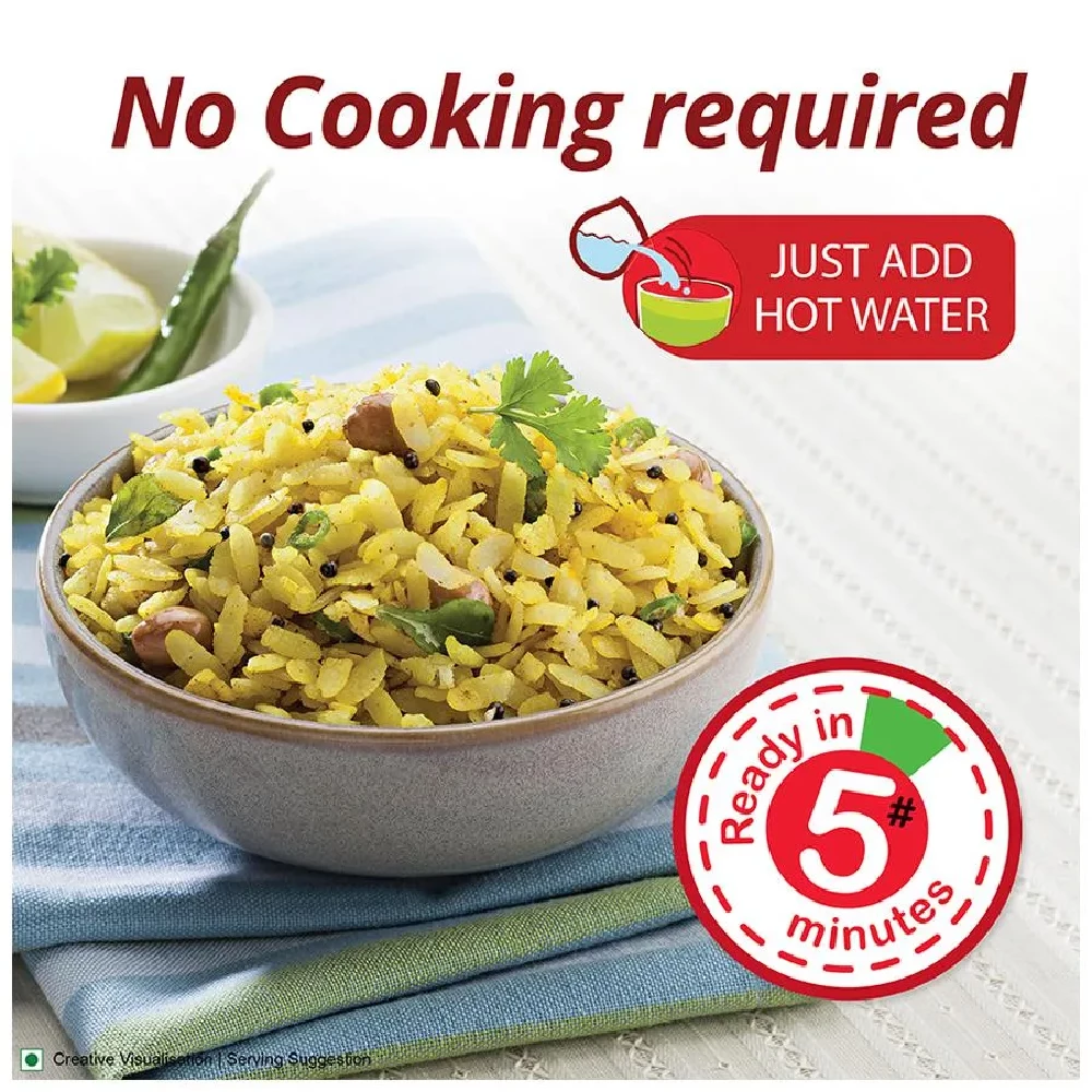 Aashirvaad Instant Khatta Meetha Poha - Healthy Breakfast - Image 7