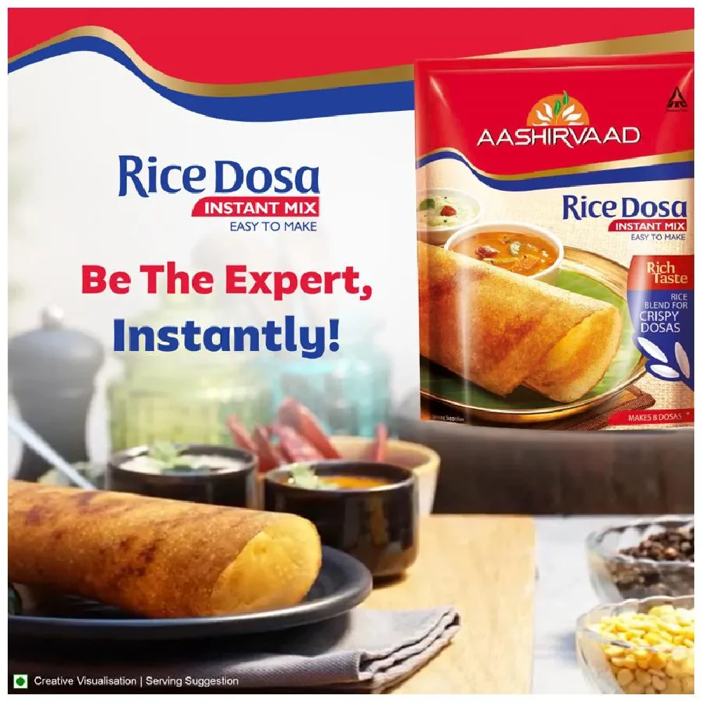 Aashirvaad Instant Mix Rice Dosa - Easy To Make - Image 7