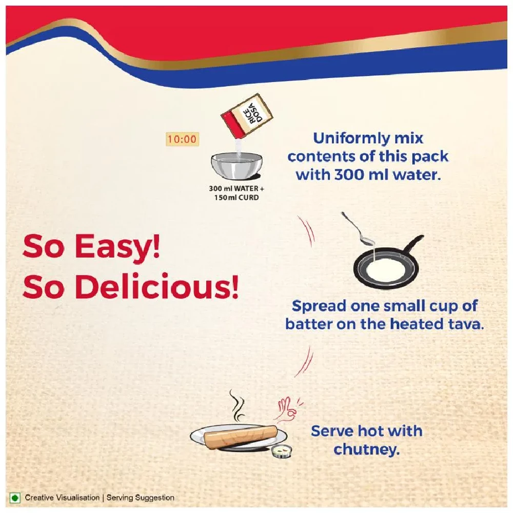 Aashirvaad Instant Mix Rice Dosa - Easy To Make - Image 9