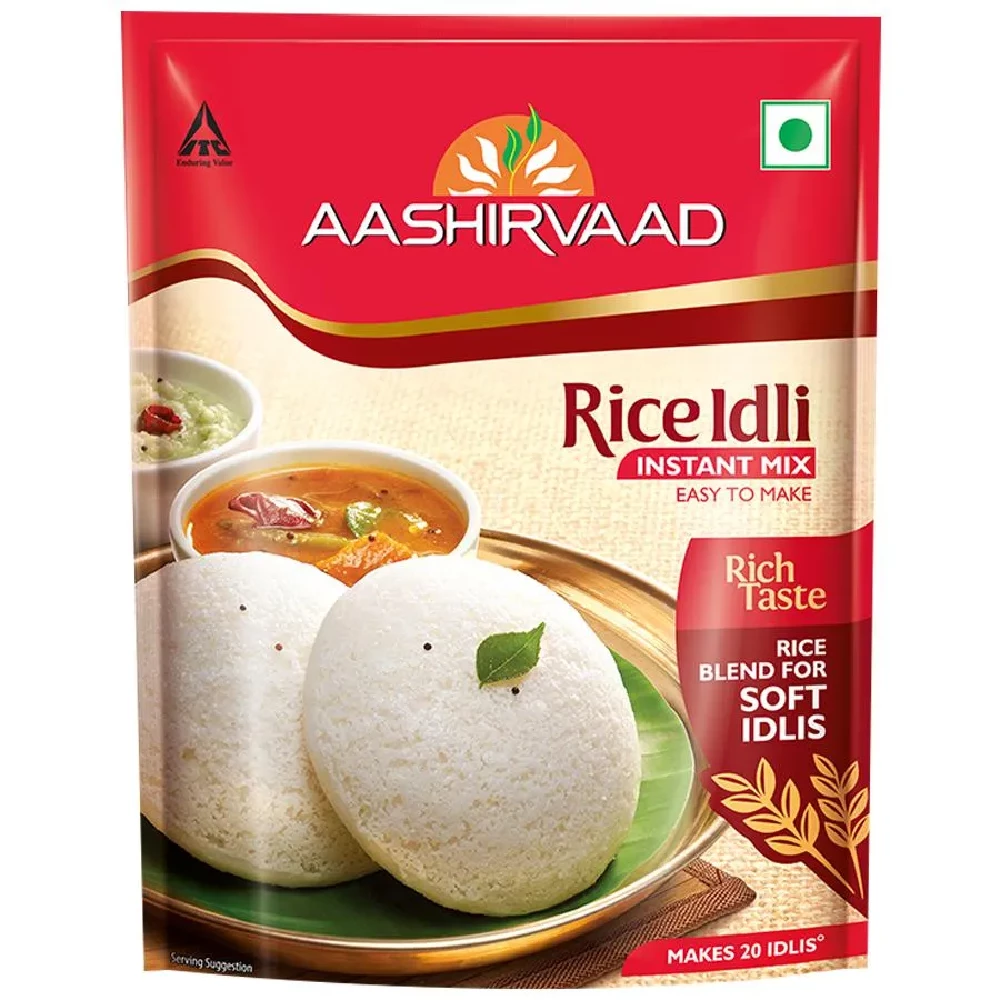 Aashirvaad Instant Mix Rice Idly - Easy To Make - Image 2