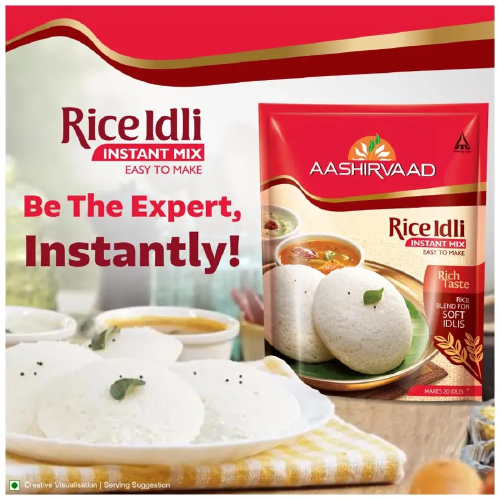 Aashirvaad Instant Mix Rice Idly - Easy To Make - Image 7